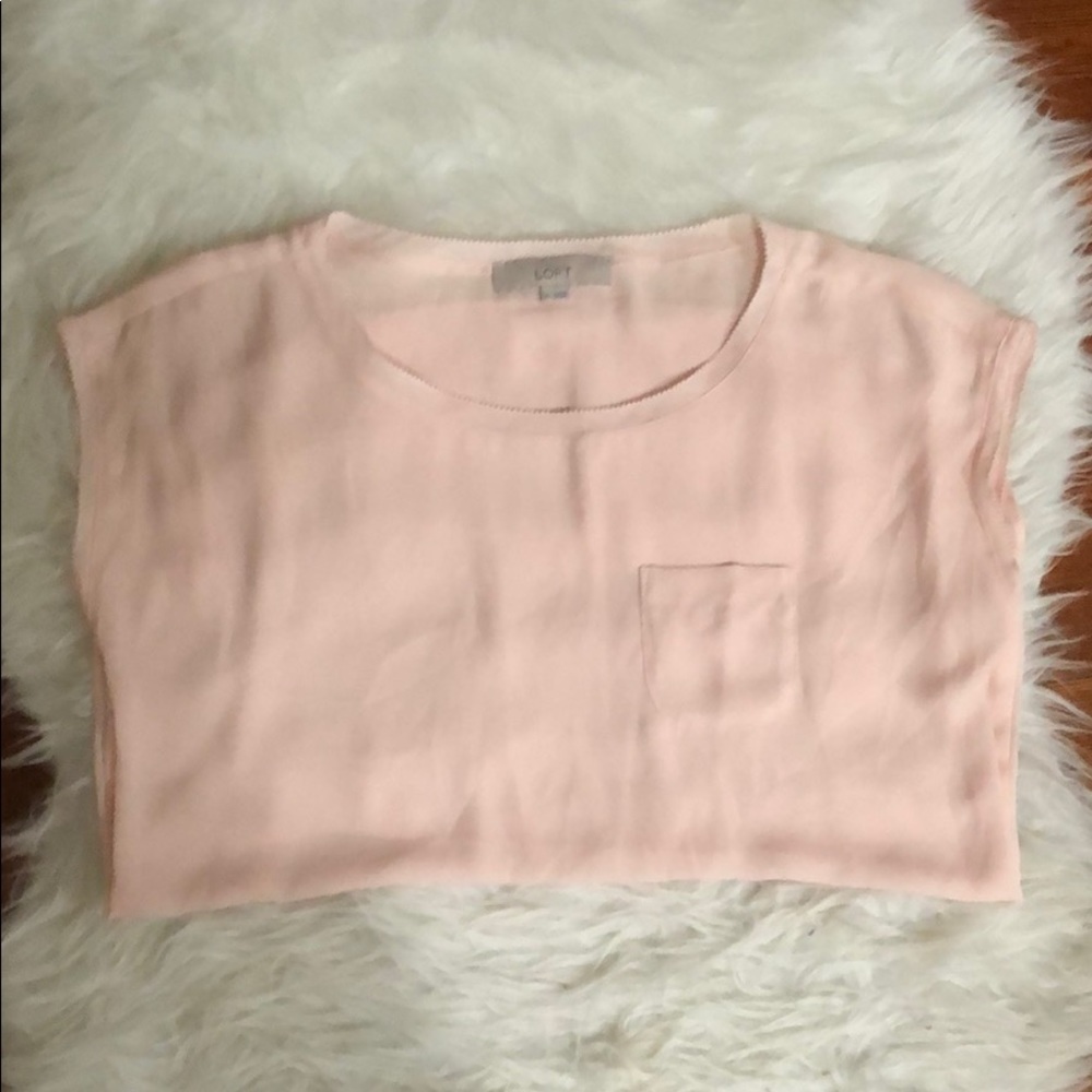 Light pink LOFT tee
